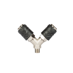 ANi Y Fitting With Quick Couplers 17/Y 1/4 M