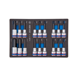 18 PCS TABULEIRO EVA CHAVES CAIXA 1/2" C
