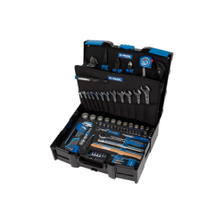 KING TONY 112 PC. 1/4'+1/2' Combination Tool Box Set