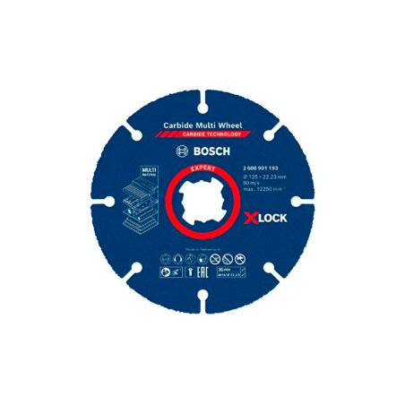 X-LOCK EXPERT Disco Diamante 125x22,23MM
