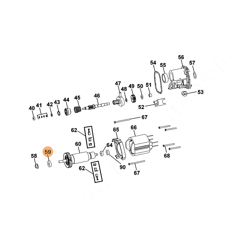 BLACK DECKER Bearing