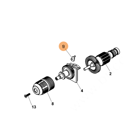 Placa Axial BLACK DECKER
