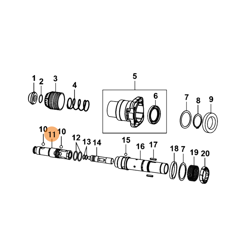 BLACK DECKER Spindle