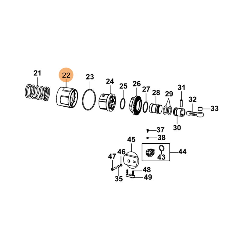 Bucha BLACK DECKER Bucha BLACK DECKER