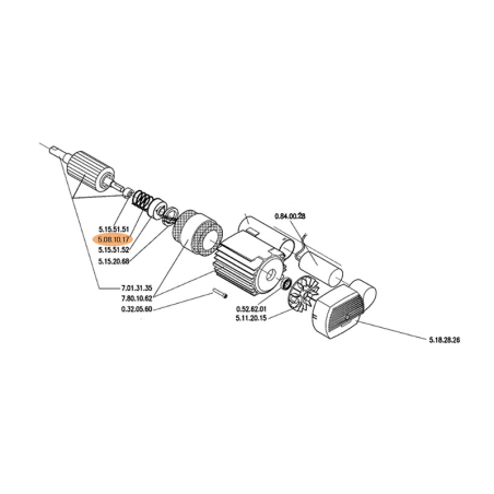 FEMI Motor Brake Spring for Mitre Saw