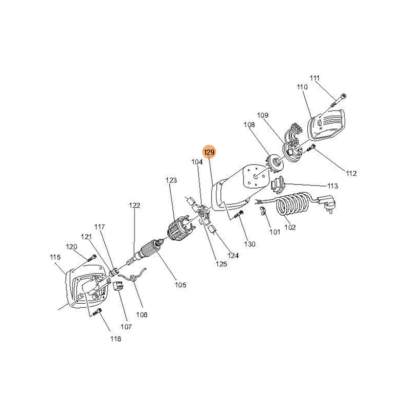 5182856 * ACESSORIO (TAMPA MOTOR)