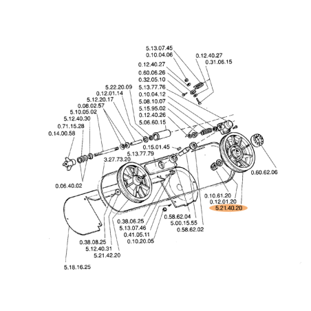 FEMI Drive Wheel for Bandsaws