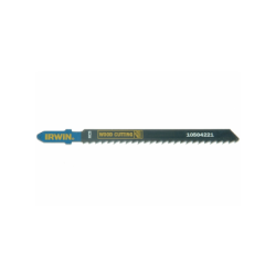 IRWIN Wood Cutting Jigsaw Blade T-Shank HCS, 100 mm, 6 TPI, T144DP (5un.)