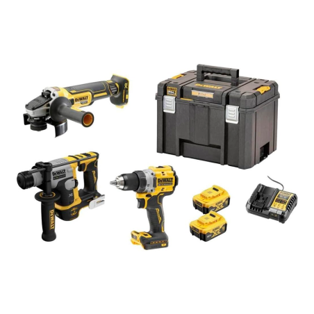 KIT DEWALT (DCD800 + DCG405 + DCH172 + 2