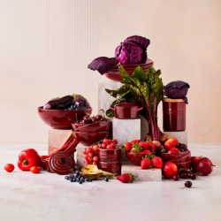 Stoneware Medium Storage Jar 540ml Garnet