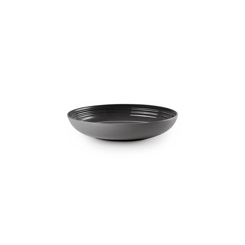 Stoneware Pasta Bowl 22cm - Flint Stoneware Pasta Bowl 22cm - Flint