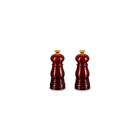 Mini Set de Moinho Sal e Pimenta Garnet