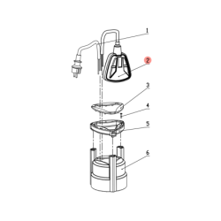 CHEMITOOL AGRO Float Switch Clean Water Pump 400W