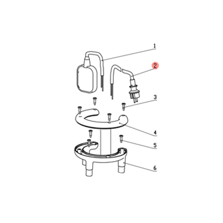 CHEMITOOL AGRO Float Switch Dirty Water Pump 550w