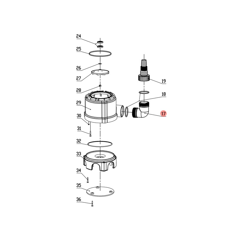 CHEMITOOL AGRO Complete Elbow Dirty Water Pump 400w CHEMITOOL AGRO Complete Elbow Dirty Water Pump 400w