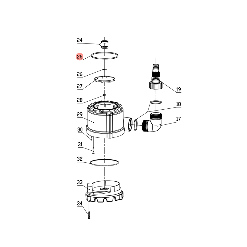 CHEMITOOL AGRO O Ring 89x53,3 Clean Water Pump 250W CHEMITOOL AGRO O Ring 89x53,3 Clean Water Pump 250W