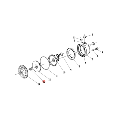 CHEMITOOL AGRO Mechanical Seal Garden Pump 800w