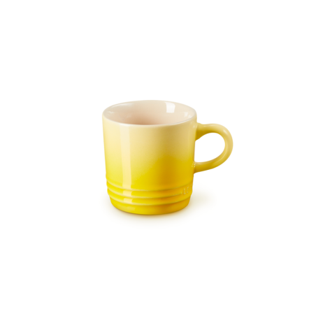 Caneca Média em Grés 200ml Amarelo