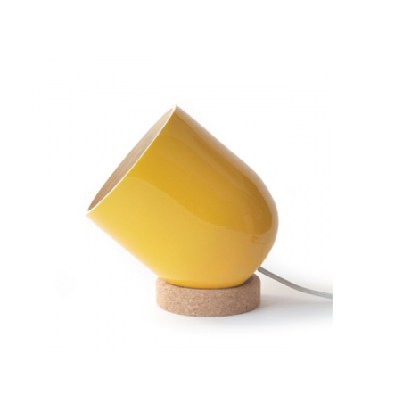 BRIO CANDEEIRO CHÃO  REF:L AMARELO Ø20X24CM