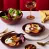 Stoneware Pasta Bowl 22cm - Garnet