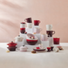 Caneca Média em Grés 200ml Garnet