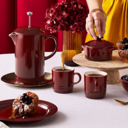 Taza Mediana Grés 200ml Garnet