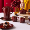 Caneca Média em Grés 200ml Garnet