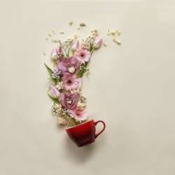 Taza 400ml Cerise
