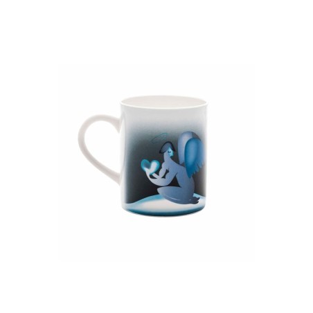 Caneca Anjo e Estrela - Blue Christmas