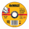 25 Discos De Corte Para Metal DeWalt 125mmx3mm