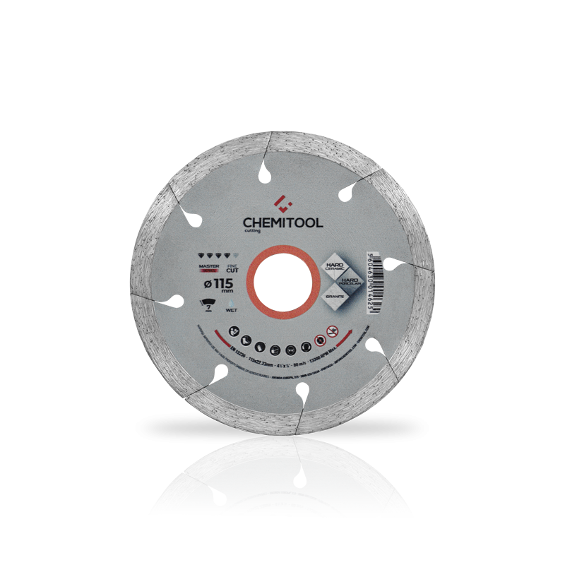 Disco Diamantado Porcelanato Ø115 CHEMITOOL CUTTING