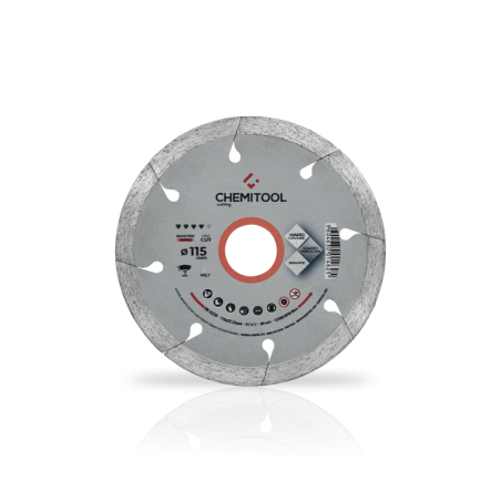 Disco Diamantado Porcelanato Ø115 CHEMITOOL CUTTING
