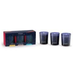 Set of 3 Small Scented Candles - Elessens