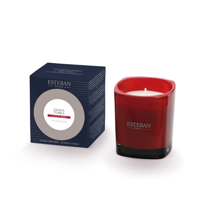Scented Candle Lilac And Tonka Scented Candle Lilac And Tonka