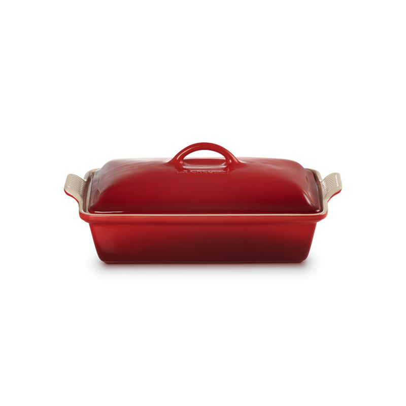 Rectangular Dish with Lid 33cm Cerise - Heritage