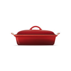 Rectangular Dish with Lid 33cm Cerise - Heritage