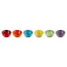 Set of 6 Snack Bowls 330ml - Rainbow