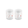 Set of 2 Hearts Mugs 350ml - L'Amour