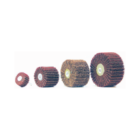BELFLEX Interleaf Wheel Fibre Flaps Non-Woven Material A-100 80 x 50 x 6 mm