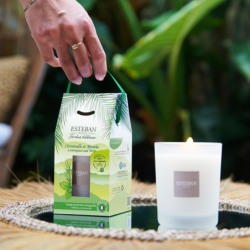 Scented Candle 180gr - Lemongrass & Mint