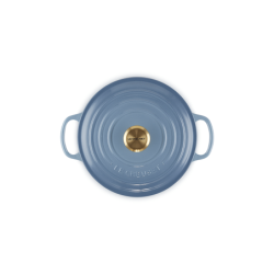 Cast Iron Round Casserole 28cm - Chambray