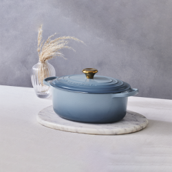 Cocotte Oval Hierro Fundido 29cm - Chambray
