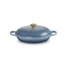 Cast Iron Shallow Casserole 30cm - Chambray
