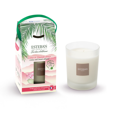 Vela Perfumada 180gr - Lotus y Almendra Dulce