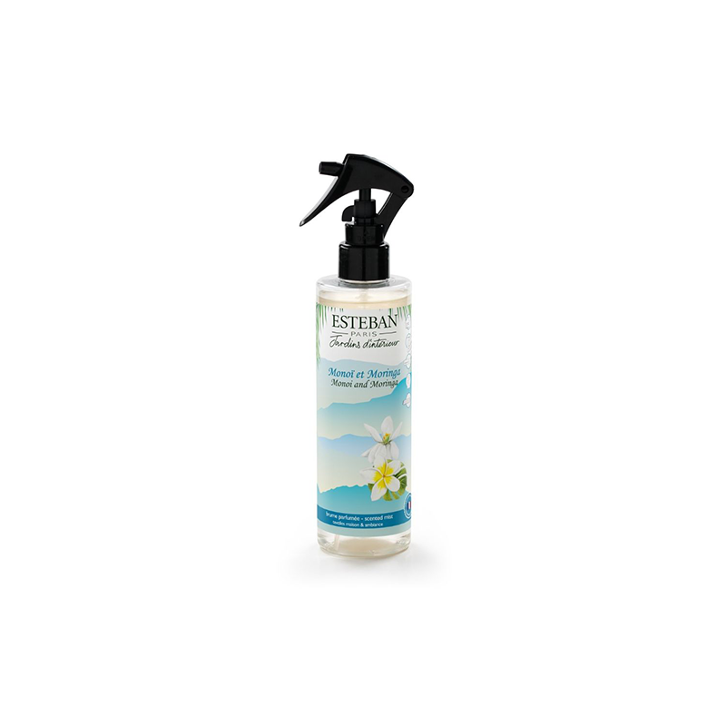 Scented Mist Home/Textiles Spray 250ml - Monoï and Moringa Scented Mist Home/Textiles Spray 250ml - Monoï and Moringa