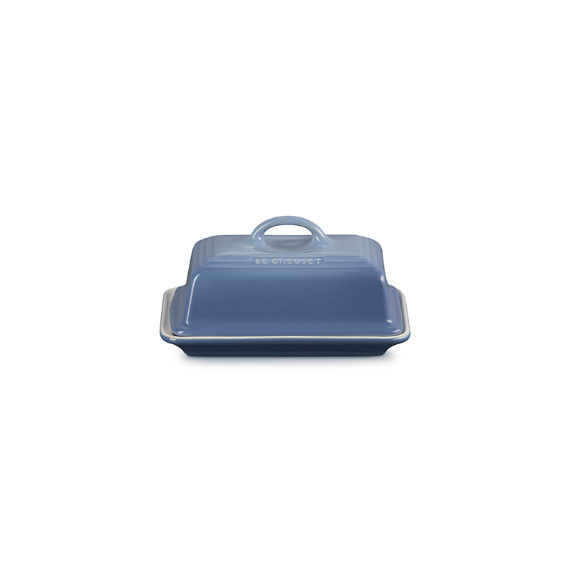 Stoneware Butter Dish Chambray