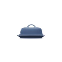 Stoneware Butter Dish Chambray