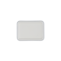 Stoneware Butter Dish Chambray