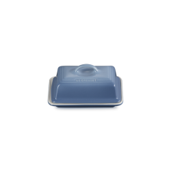 Stoneware Butter Dish Chambray