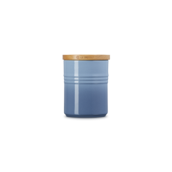 Stoneware Medium Storage Jar 540ml Chambray